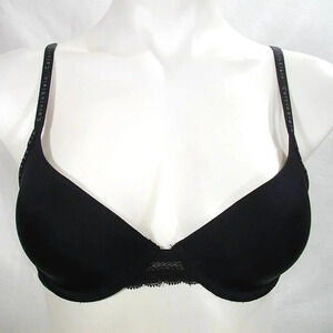 32A Calvin Klein QF1417‎ Signature Demi UW Bra Black NWT